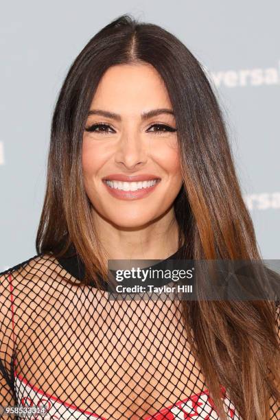 Sarah Shahi attends the 2018 NBCUniversal Upfront Presentation at Rockefeller Center on May 14, 2018 in New York City.