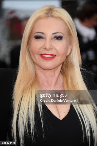 Monika Bacardi attends the screening of "BlacKkKlansman" during the 71st annual Cannes Film Festival at Palais des Festivals on May 14, 2018 in...