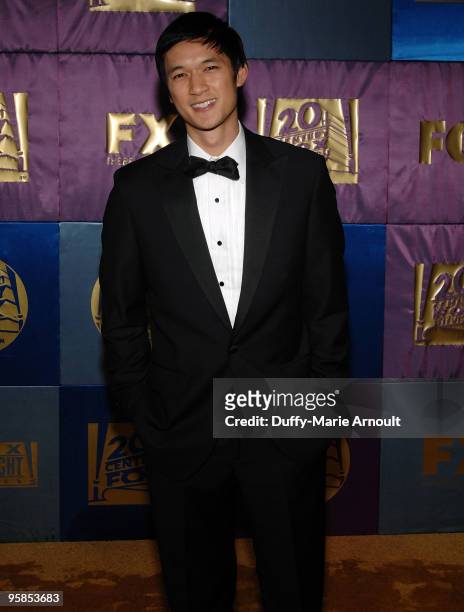 Actor Harry Shum Jr. Attends Fox's 2010 Golden Globes Awards Party at Craft on January 17, 2010 in Century City, California.