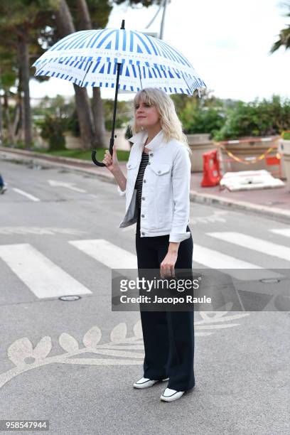Cecile Cassel is seen during the 71st annual Cannes Film Festival at on May 14, 2018 in Cannes, France.