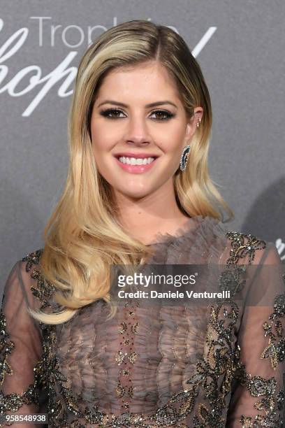 Lala Rudge attends the Chopard Trophy during the 71st annual Cannes Film Festival at Martinez Hotel on May 14, 2018 in Cannes, France.