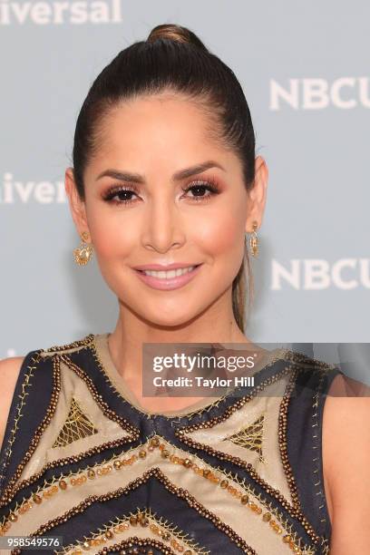 Carmen Villalobos attends the 2018 NBCUniversal Upfront Presentation at Rockefeller Center on May 14, 2018 in New York City.