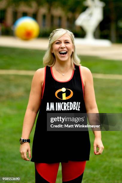 Founder/CEO of HerUniverse Ashley Eckstein attends "Incredibles Day" as Influencers from around the world celebrate with fun activities inspired by...