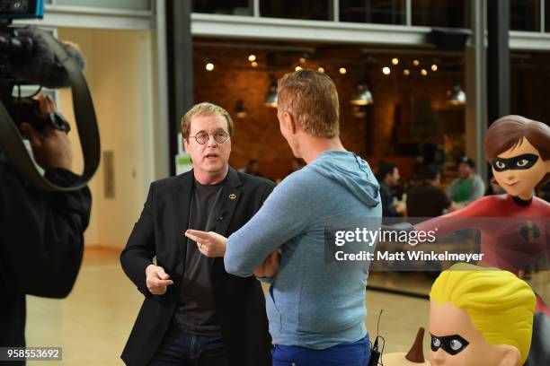 Writer/director of "Incredibles 2", Brad Bird attends "Incredibles Day" as Influencers from around the world celebrate with fun activities inspired...
