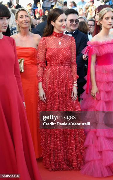 Gala Gonzales attends the screening of "Ash Is The Purest White " during the 71st annual Cannes Film Festival at Palais des Festivals on May 11, 2018...