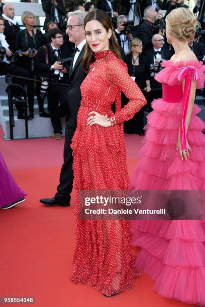 Gala Gonzales attends the screening of "Ash Is The Purest White " during the 71st annual Cannes Film Festival at Palais des Festivals on May 11, 2018...