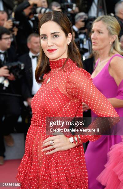 Gala Gonzales attends the screening of "Ash Is The Purest White " during the 71st annual Cannes Film Festival at Palais des Festivals on May 11, 2018...