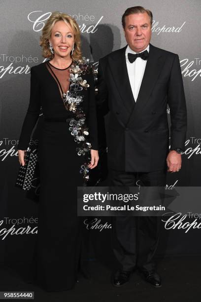 Princess Camilla of Bourbonn Two Sicilies, Duchess of Castro and Prince Carlo of Bourbon Two Sicilies, Duke of Castro attend the Trophee Chopard...