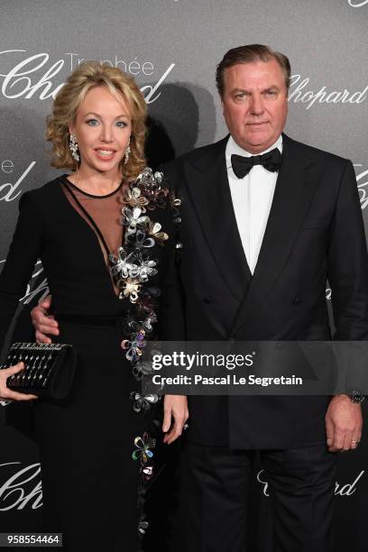 Princess Camilla of Bourbonn Two Sicilies, Duchess of Castro and Prince Carlo of Bourbon Two Sicilies, Duke of Castro attend the Trophee Chopard...