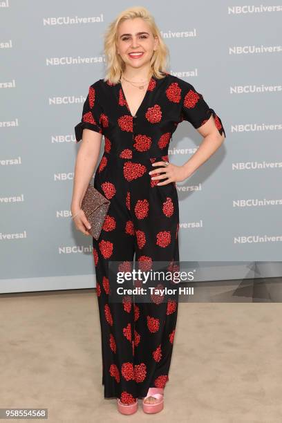 Mae Whitman attends the 2018 NBCUniversal Upfront Presentation at Rockefeller Center on May 14, 2018 in New York City.