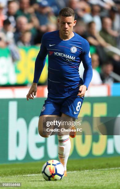 Ross Barkley of Chelsea during the Premier League match between Newcastle United and Chelsea at St. James Park on May 13, 2018 in Newcastle upon...