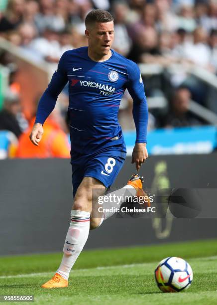 Ross Barkley of Chelsea during the Premier League match between Newcastle United and Chelsea at St. James Park on May 13, 2018 in Newcastle upon...