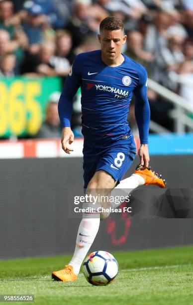 Ross Barkley of Chelsea during the Premier League match between Newcastle United and Chelsea at St. James Park on May 13, 2018 in Newcastle upon...