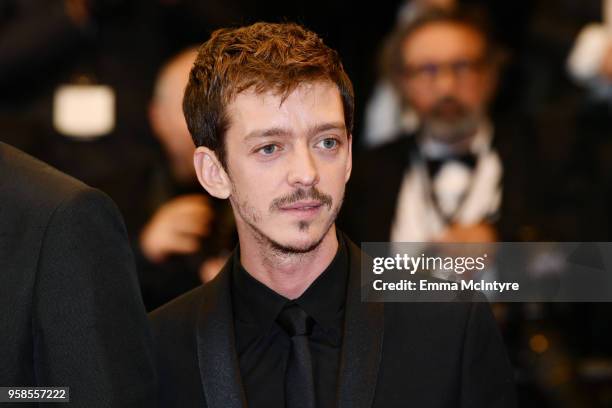 The 57th Critic's Week jury member Nahuel Perez Biscayart attends the screening of "The House That Jack Built" during the 71st annual Cannes Film...