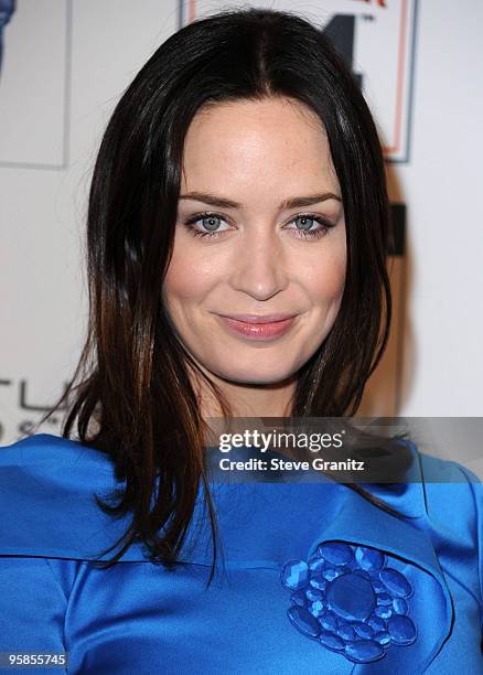 Emily Blunt attends the BAFTA/LA's 16th Annual Awards Season Tea Party at Beverly Hills Hotel on January 16, 2010 in Beverly Hills, California.