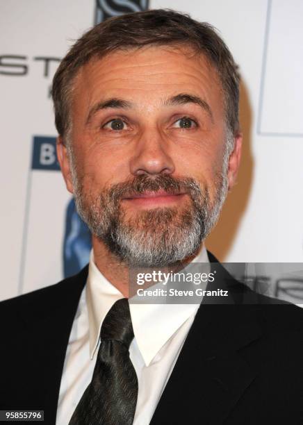 Christoph Waltz attends the BAFTA/LA's 16th Annual Awards Season Tea Party at Beverly Hills Hotel on January 16, 2010 in Beverly Hills, California.