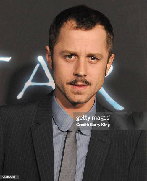 Actor Giovanni Ribisi arrives to the Los Angeles Premiere "Avatar" at Grauman's Chinese Theatre on December 16, 2009 in Hollywood, California.