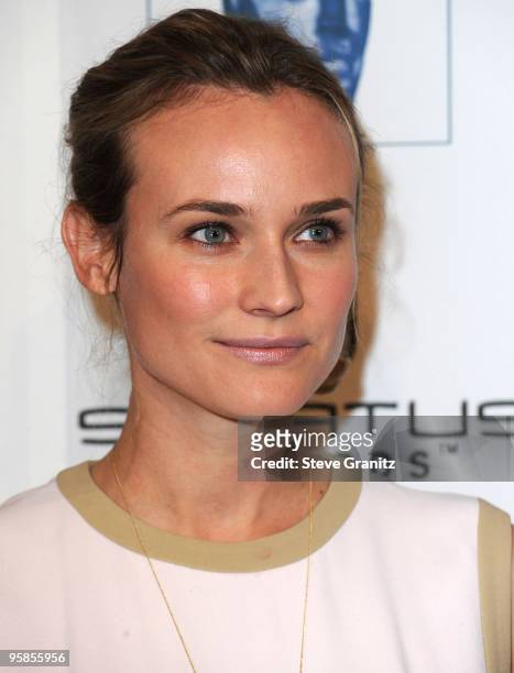 Actress Diane Kruger attends the BAFTA/LA's 16th Annual Awards Season Tea Party at Beverly Hills Hotel on January 16, 2010 in Beverly Hills,...