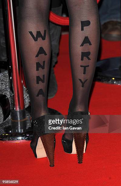 Fearne Cotton attends the Brit Awards 2010 Shortlist Announcement at the 02 Arena on January 18, 2010 in London, England.