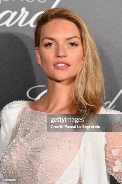 Fancy Alexandersson attends the Trophee Chopard during the 71st annual Cannes Film Festival at Hotel Martinez on May 14, 2018 in Cannes, France.