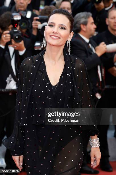 Virginie Ledoyen at the "BlacKkKlansman" premiere during the 71st Cannes Film Festival at the Palais des Festivals on May14, 2018 in Cannes, France.