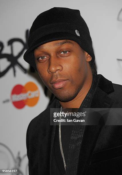 Lemar attends the Brit Awards 2010 Shortlist Announcement at the 02 Arena on January 18, 2010 in London, England.