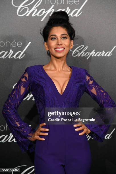 Fagun Thakrar attends the Trophee Chopard during the 71st annual Cannes Film Festival at Hotel Martinez on May 14, 2018 in Cannes, France.