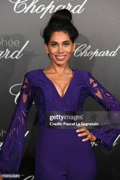 Fagun Thakrar attends the Trophee Chopard during the 71st annual Cannes Film Festival at Hotel Martinez on May 14, 2018 in Cannes, France.