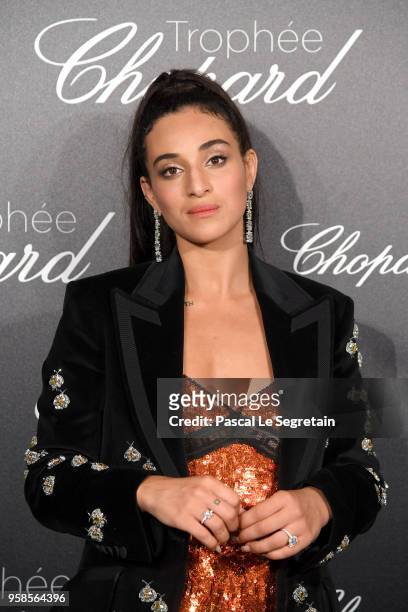 Camellia Jordana attends the Trophee Chopard during the 71st annual Cannes Film Festival at Hotel Martinez on May 14, 2018 in Cannes, France.