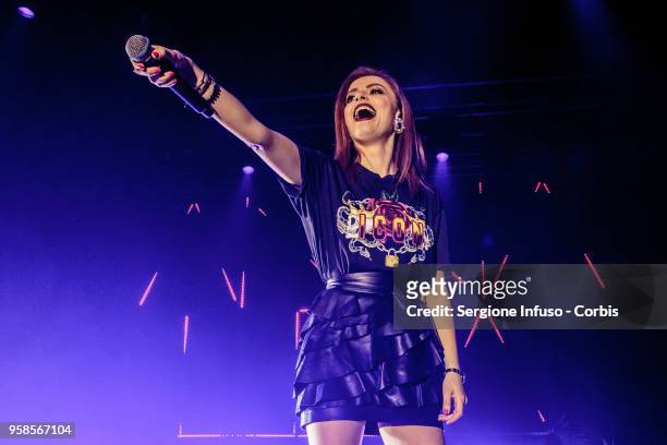 Annalisa performs on stage at Alcatraz on May 14, 2018 in Milan, Italy.