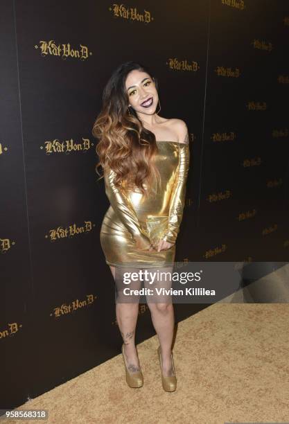 Miranda Rubalcava attends Kat Von D Beauty 10th Anniversary Party at Vibiana Cathedral on May 10, 2018 in Los Angeles, California.