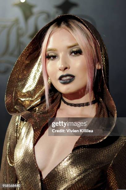 Laura Sanchez attends Kat Von D Beauty 10th Anniversary Party at Vibiana Cathedral on May 10, 2018 in Los Angeles, California.