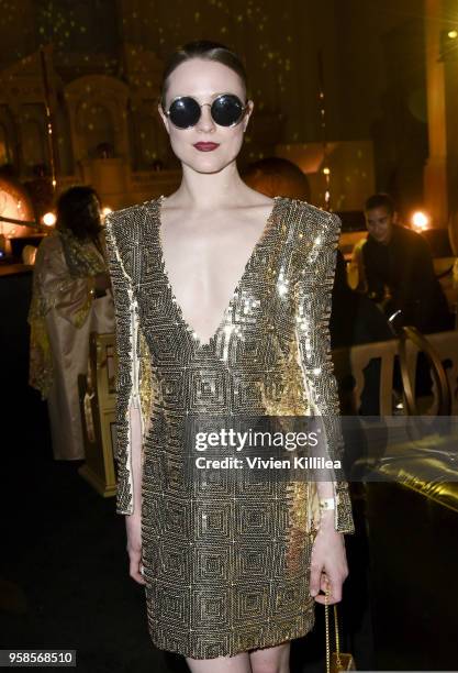 Evan Rachel Wood attends Kat Von D Beauty 10th Anniversary Party at Vibiana Cathedral on May 10, 2018 in Los Angeles, California.