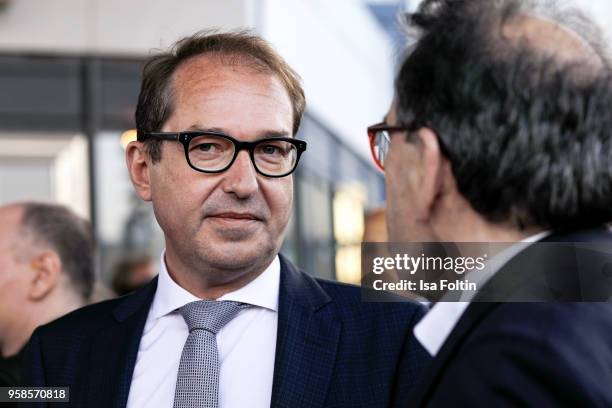 German politician Alexander Dobrindt during the 13th Long Night of the Sueddeutsche Zeitung at Open Air Kulturforum on January 14, 2018 in Berlin,...