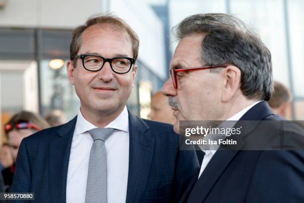 German politician Alexander Dobrindt during the 13th Long Night of the Sueddeutsche Zeitung at Open Air Kulturforum on January 14, 2018 in Berlin,...