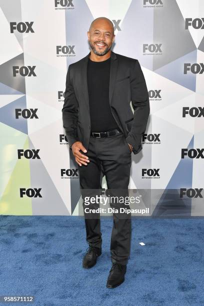 Actor Rockmond Dunbar attends the 2018 Fox Network Upfront at Wollman Rink, Central Park on May 14, 2018 in New York City.