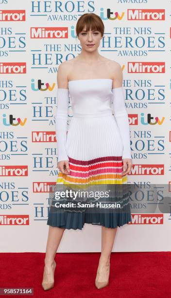 Nicola Roberts attends the 'NHS Heroes Awards' held at the Hilton Park Lane on May 14, 2018 in London, England.