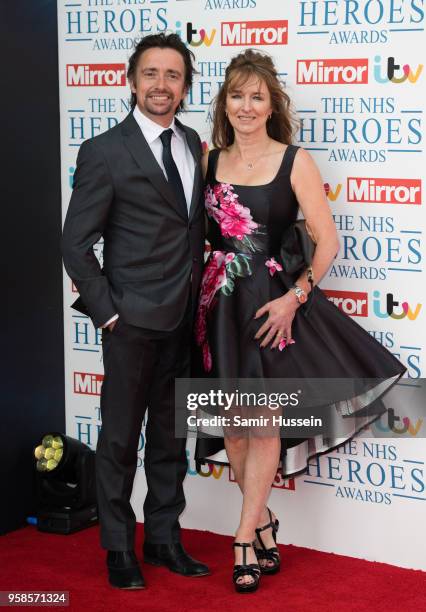 Richard Hammond and Mindy Hammond attends the 'NHS Heroes Awards' held at the Hilton Park Lane on May 14, 2018 in London, England.