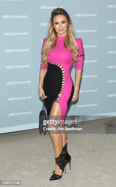 Actress Aracely Arambula attends the 2018 NBCUniversal Upfront presentation at Rockefeller Center on May 14, 2018 in New York City.