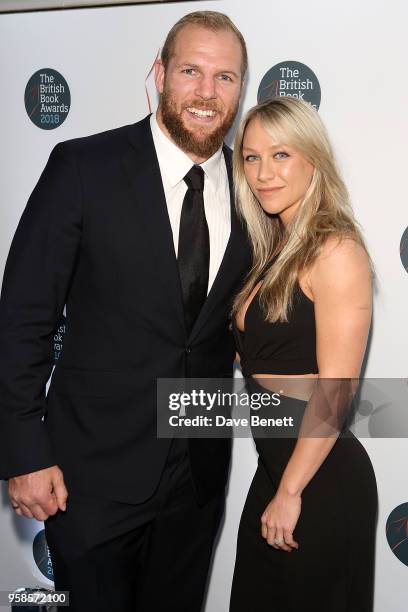 Chloe Madeley and James Haskell attends the British Book Awards 2018 at The Grosvenor House Hotel on May 14, 2018 in London, England.