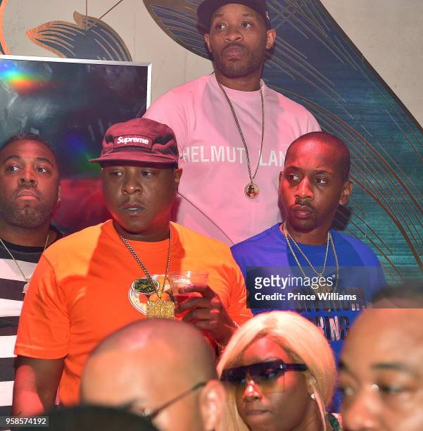 Jadakiss and Ruggs attend Bottle wars at Empire on May 14, 2018 in Atlanta, Georgia.