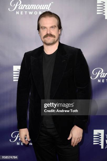 Actor David Harbour attends The 22nd Annual Webby Awards at Cipriani Wall Street on May 14, 2018 in New York City.