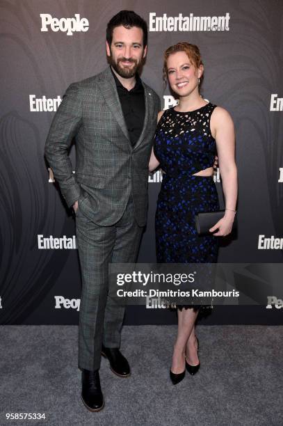 Colin Donnell of Chicago Med/Arrow and Patti Murin of Chicago Med attend Entertainment Weekly & PEOPLE New York Upfronts celebration at The Bowery...