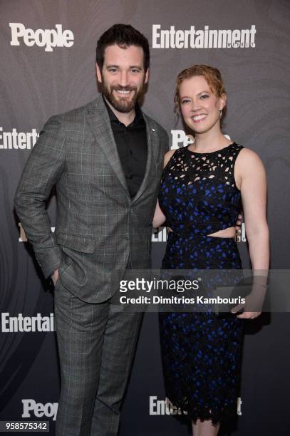 Colin Donnell of Chicago Med/Arrow and Patti Murin of Chicago Med attend Entertainment Weekly & PEOPLE New York Upfronts celebration at The Bowery...