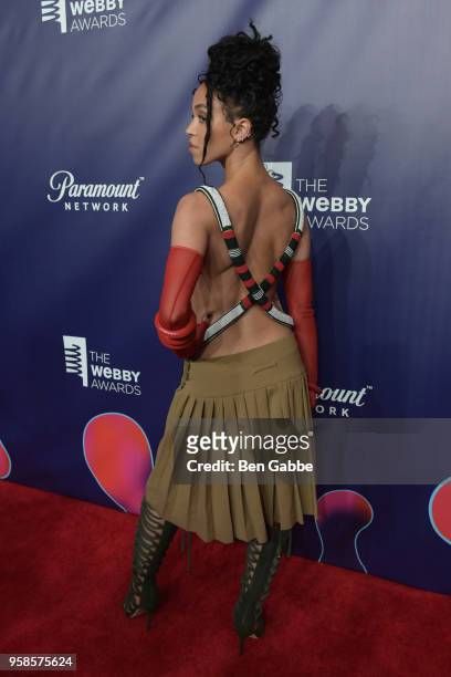 Twigs attends The 22nd Annual Webby Awards at Cipriani Wall Street on May 14, 2018 in New York City.