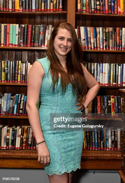 Leah Lane attends the Manhattan Jewish Hall Of Fame at General Society of Mechanics & Tradesmen of the City of New York on May 14, 2018 in New York...