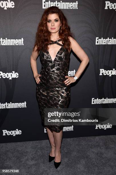 Debra Messing of Will & Grace attends Entertainment Weekly & PEOPLE New York Upfronts celebration at The Bowery Hotel on May 14, 2018 in New York...