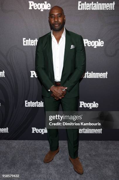 Morris Chestnut of The Enemy Within attends Entertainment Weekly & PEOPLE New York Upfronts celebration at The Bowery Hotel on May 14, 2018 in New...