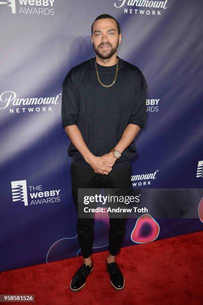 Jesse Williams attends The 22nd Annual Webby Awards at Cipriani Wall Street on May 14, 2018 in New York City.