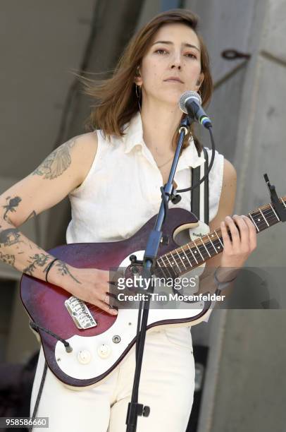 Maia Friedman of Dirty Projectors performs during 2018 FORM Arcosanti on May 13, 2018 in Arcosanti, Arizona.